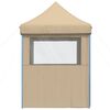 vidaXL Partyt&auml;lt Beige 200 x 200 x 306 cm Oxford Tyg