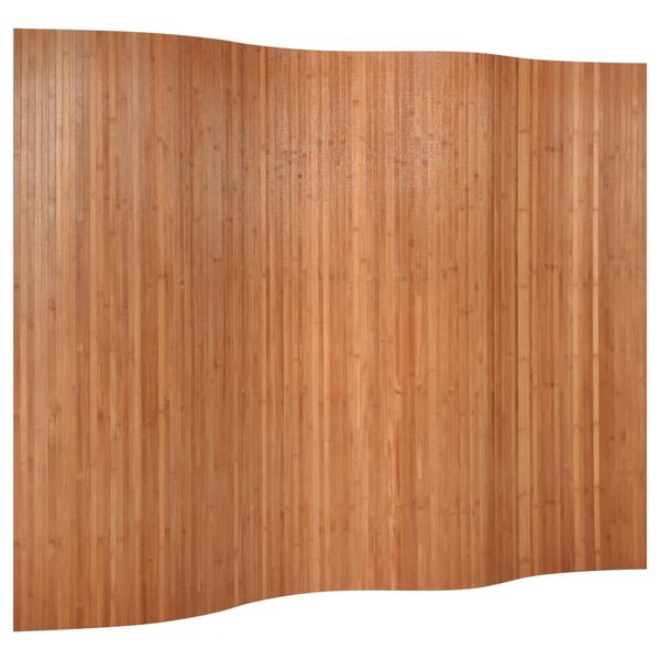 vidaXL Rumsavdelare brun 165x250 cm bambu