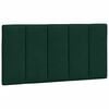 vidaXL Bed with Mattress "Hanko" Dark Green 100x200 cm Velvet