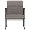 vidaXL Loungestol taupe 55x64x80 cm tyg