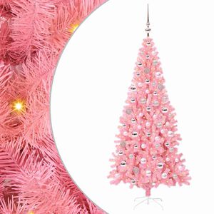 vidaXL Julgran Rosa 180 cm PVC