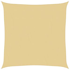 vidaXL Solsegel sandf&auml;rgat 2x2 m 100% polyesteroxford
