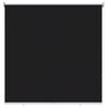 vidaXL Utomhus Rullgardin UV-skydd Svart 100 x 230 cm (B x H)