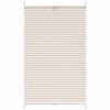 vidaXL Pliss&eacute;gardin 80x100 cm creme
