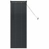 vidaXL Persienner Svart 130 x 45 cm Aluminium