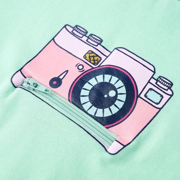 T-shirt f&ouml;r barn stark gr&ouml;n 104