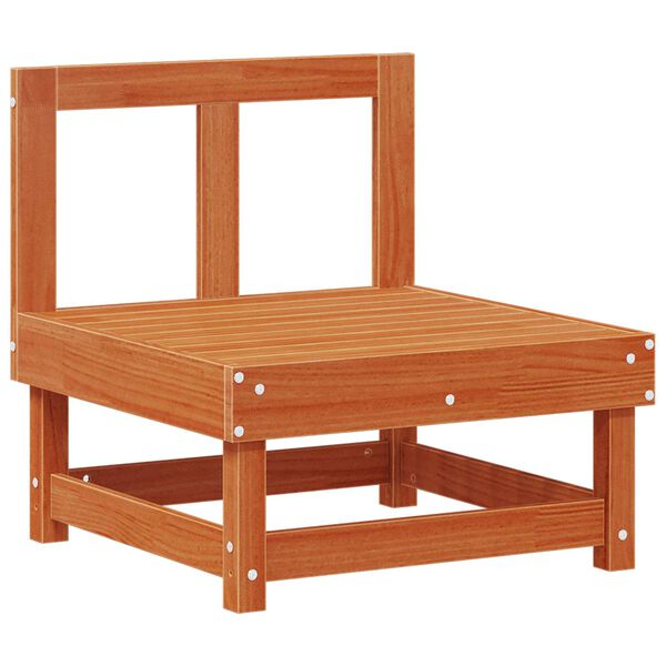 Sektionell Soffa Enheter VaxBrun 183 x 61 x 62 cm Massivt furu