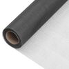 vidaXL Insektsn&auml;t glasfiberplast 112x1000 cm svart