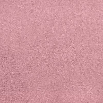 VidaXL Bänk rosa 110x76x80 cm sammet