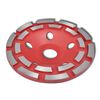 vidaXL Diamantslipskiva med dubbla rader 125mm