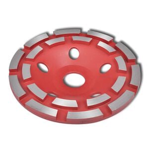 vidaXL Diamantslipskiva med dubbla rader 125mm