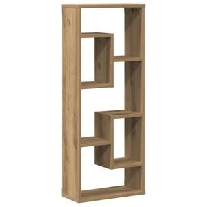 vidaXL V&auml;gghylla hantverksm&auml;ssig ek 36x16x90 cm konstruerat tr&auml;