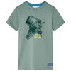 T-shirt f&ouml;r barn khaki 116