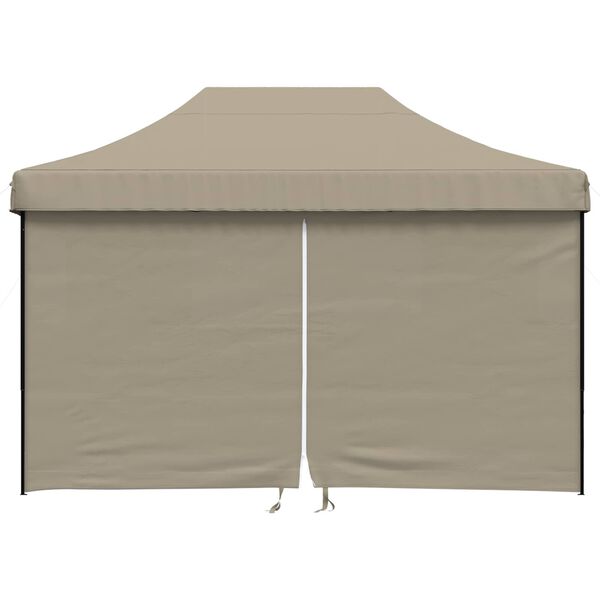 vidaXL Partyt&auml;lt Taupe 279 x 410 x 315 cm Oxford Tyg