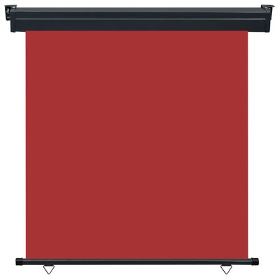 vidaXL Balkongmarkis 160x250 cm röd