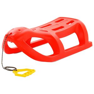 vidaXL Sl&auml;de r&ouml;d 80x39,5x25,5 cm polypropylen