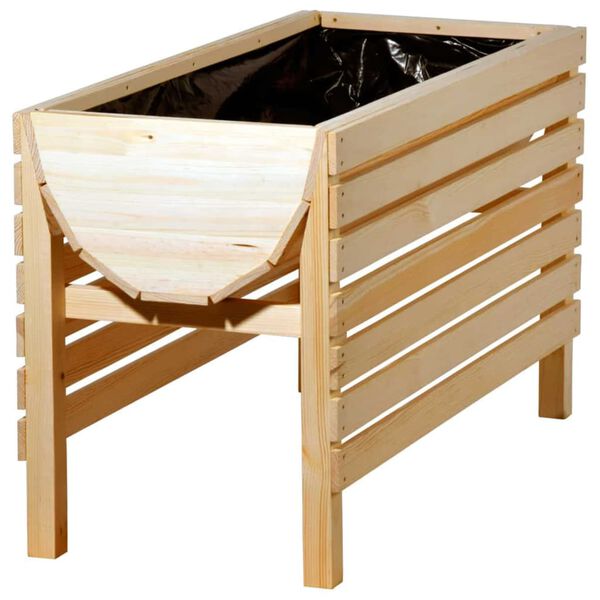 dobar Odlingsl&aring;da med planteringsfolie natur