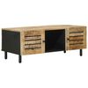 vidaXL Kaffeebord Naturlig 100 x 54 x 40 cm Massivt mangotr&auml;