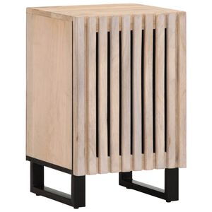 vidaXL Badrumssk&aring;p 38x34x58 cm massivt mangotr&auml;
