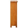 vidaXL Bokhylla 45x22,5x82 cm massivt akaciaträ