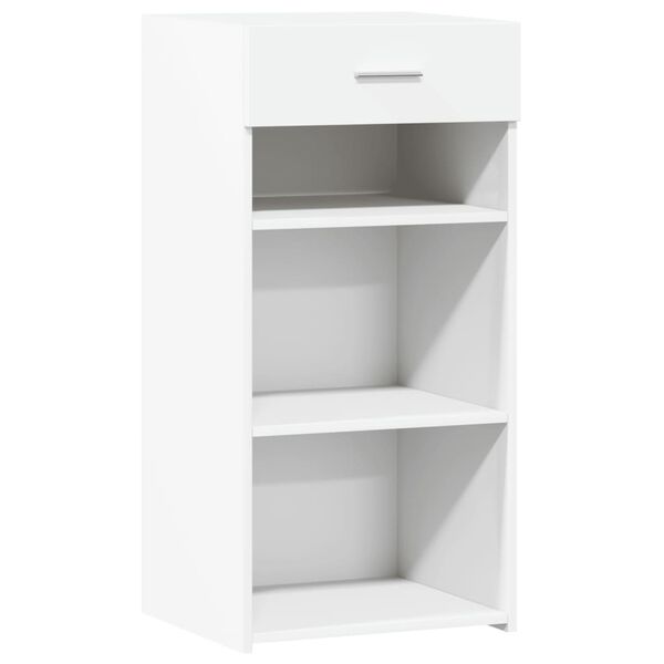 vidaXL Skåp vit 45x42,5x93 cm konstruerat trä