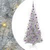 vidaXL Julgran Silver 180 cm PET