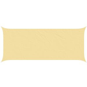 vidaXL Solskugge segel Sand 6 x 2,5 m 100% polyester oxford