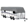 vidaXL Takskydd f&ouml;r husvagn gr&aring; 900x300 cm non-woven tyg