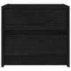 vidaXL S&auml;ngbord 2 st svart 40x30,5x35,5 cm massiv furu
