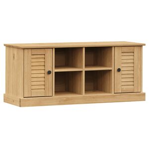vidaXL Skob&auml;nk VIGO 106x35x45 cm massiv furu