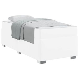 vidaXL S&auml;ngram Vit 80 x 200 cm tyg