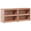 vidaXL Utek&ouml;kssk&aring;p MEPPEL 2 pcs Naturlig Douglas 212 x 55 x 92 cm