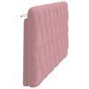 vidaXL Headboard Cushion Pink 160 cm Velvet