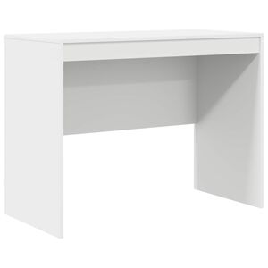 vidaXL Skrivbord Vit 100 x 50 x 76 cm