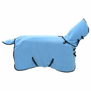vidaXL H&auml;stdyna Full Aqua 75 cm Polyester Fleece