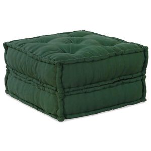 vidaXL Modul&auml;r soffa gr&ouml;n 70x70x36 tyg