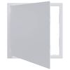 vidaXL &Aring;tkomstpaneler Vit 40 x 40 cm ABS Plast