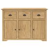 vidaXL Sideboard BODO Honung brun 115,5 x 44 x 80 cm Konstruerat tr&auml;