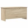 vidaXL F&ouml;rvaringskista Sonoma-ek 100 x 40 x 50 cm Konstruerat tr&auml;