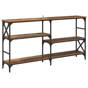 vidaXL Konsolbord Gammalt tr&auml; 150 x 29 x 76,5 cm Konstruerat tr&auml;