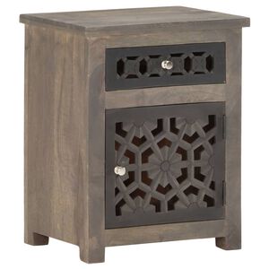 vidaXL S&auml;ngbord 40x30x50 cm massivt mangotr&auml;