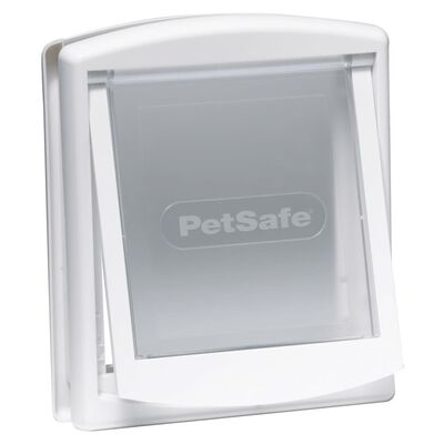 PetSafe 2-vägslucka för husdjur 715 liten 17,8x15,2 cm vit 5017