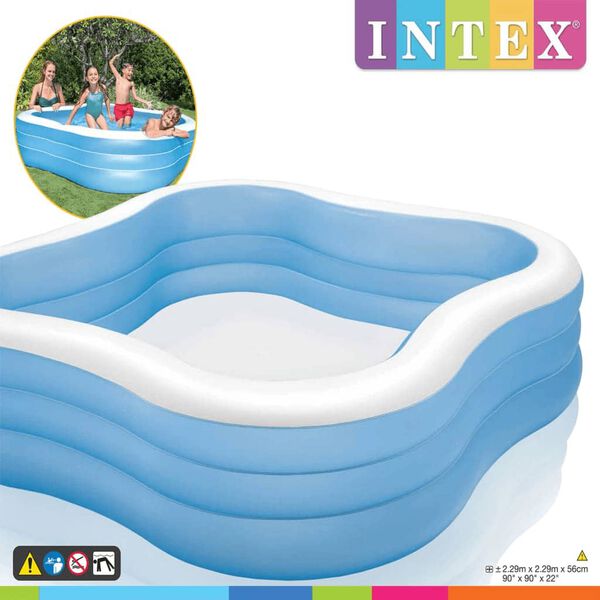 Intex Pool Beach Wave 229x229x56 cm 57495NP