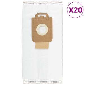 vidaXL Dammsugarpåsar för Nilfisk King 20 st