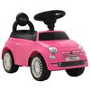 vidaXL &Aring;kbil Fiat 500 rosa