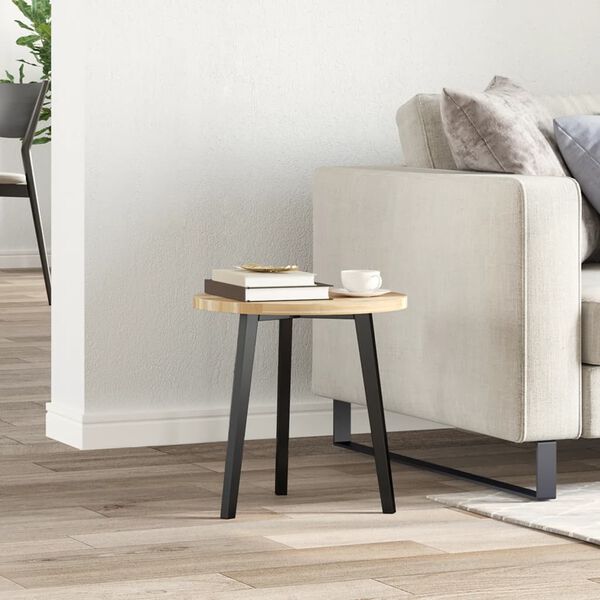 vidaXL Bordsskiva rund &Oslash;40x2 cm massivt akaciatr&auml;