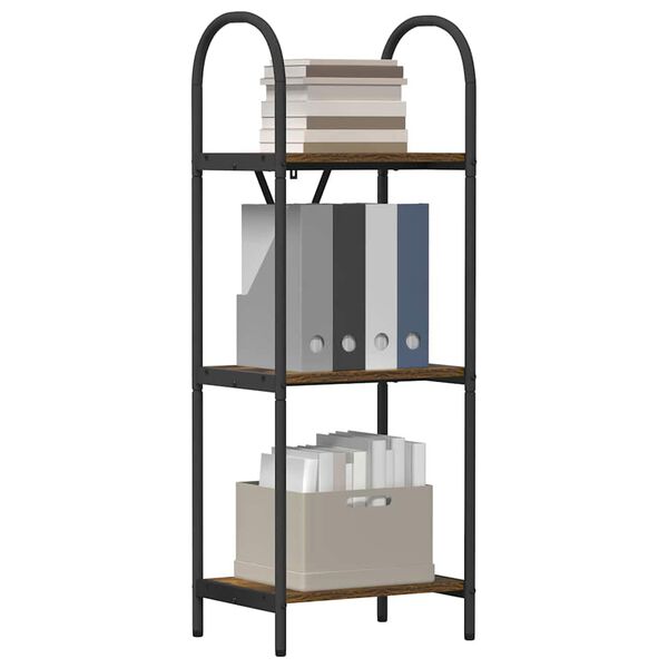 vidaXL Hyllsystem R&ouml;kt ek 40 x 30 x 109 cm Konstruerat tr&auml;