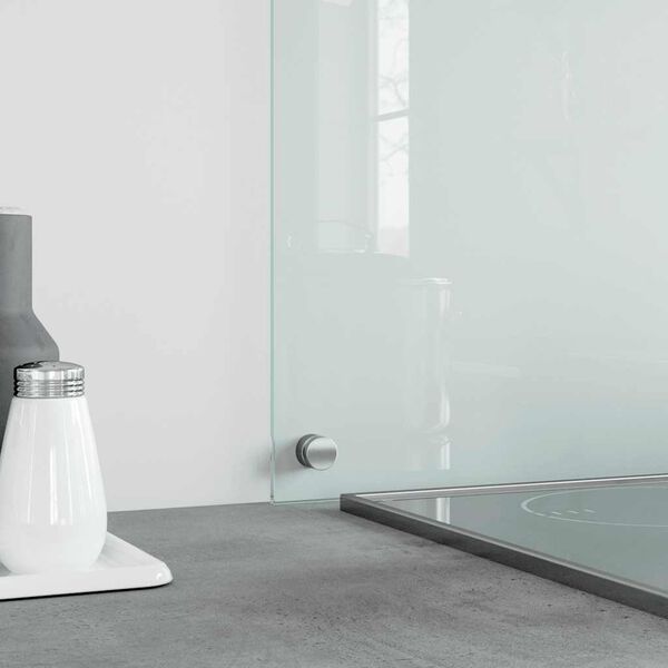 vidaXL Stänkskydd transparent 80x40 cm härdat glas