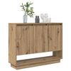 vidaXL Sideboard Artisan Ek 97 x 29 x 75 cm Konstruerat tr&auml;