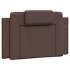 vidaXL Bed Frame "Viana" without Mattress Brown 90x190 cm Faux Leather